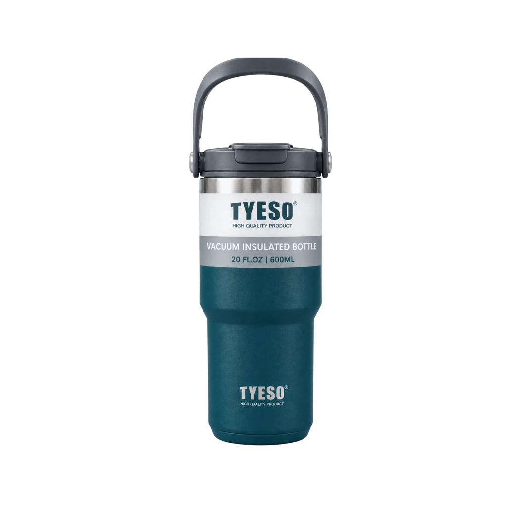 TYESO 保温保冷 持ち手付きタンブラー