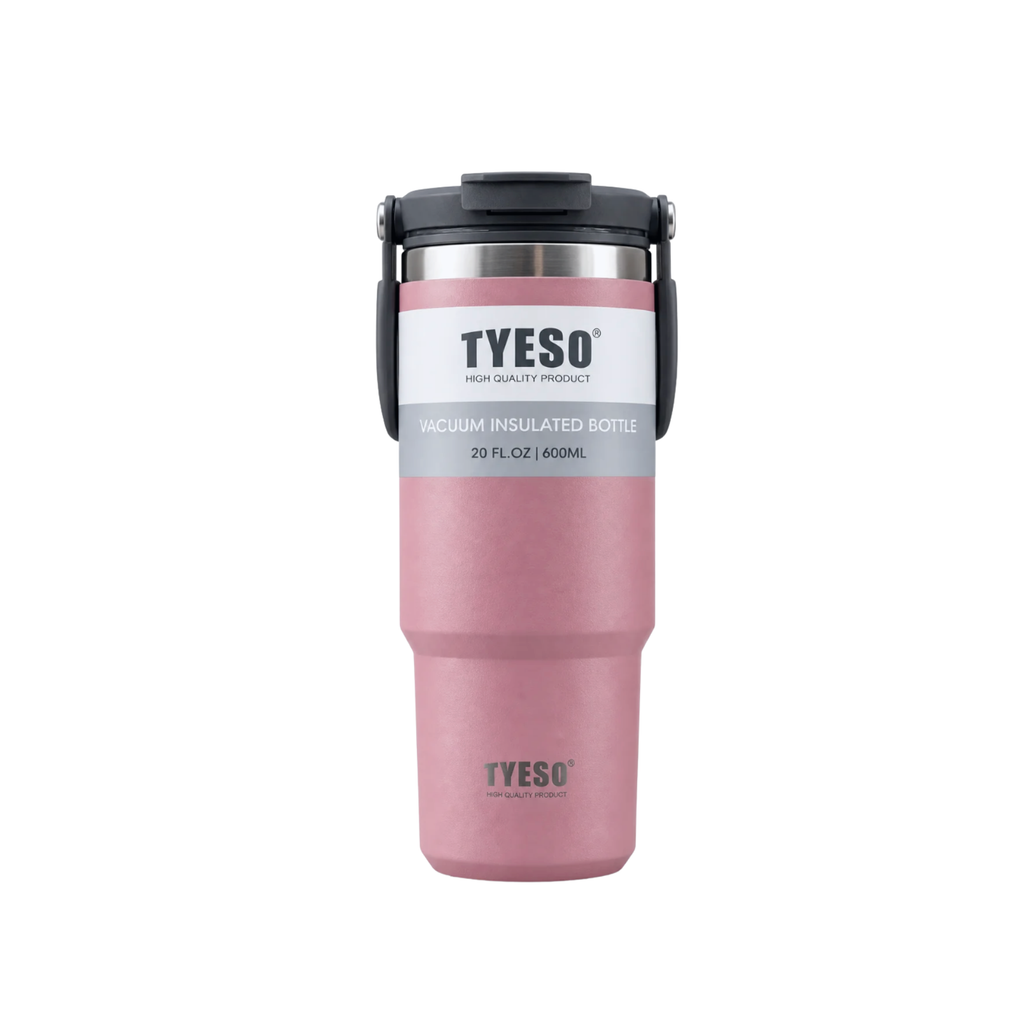 TYESO 保温保冷 持ち手付きタンブラー