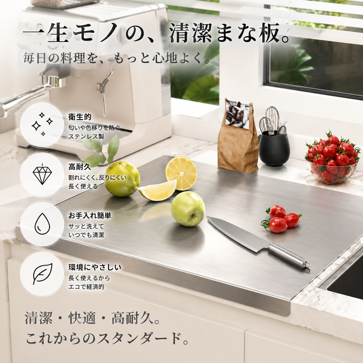 PureCut™ 汚れにくいまな板